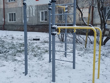 Установлены первые спортивные площадки в рамках проекта АСМО Брянской области "Здоровый ТОС - здоровый регион"