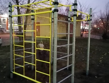 Установлены первые спортивные площадки в рамках проекта АСМО Брянской области "Здоровый ТОС - здоровый регион"
